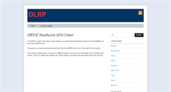 Desktop Screenshot of dlrp.org